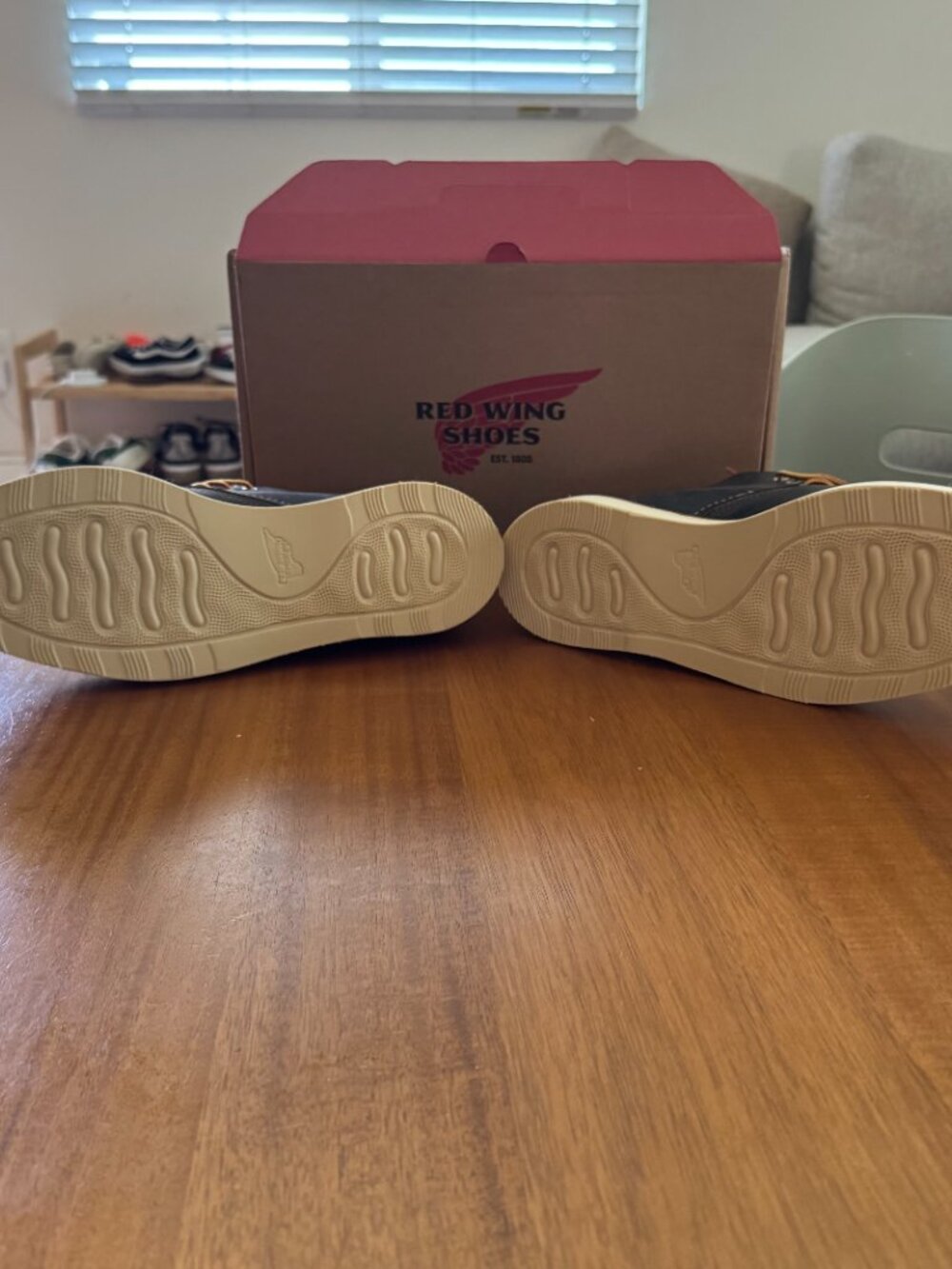 Red Wing 3150 Work Chukka Charcoal Rough & Tough - Picture 6 of 7